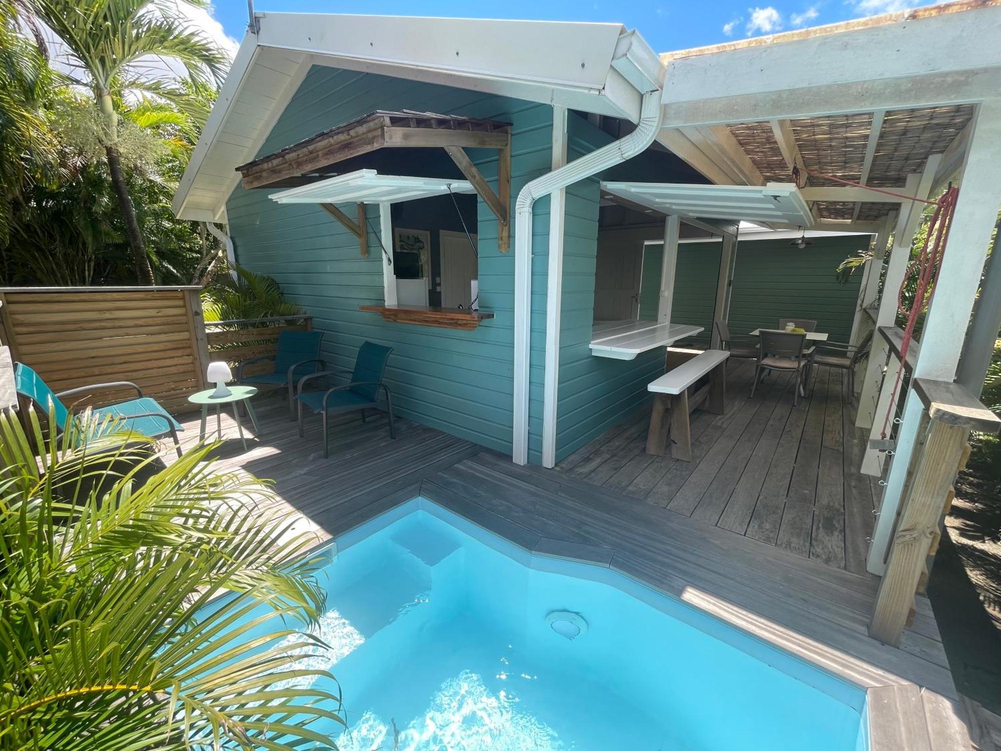 Tres Joli Bungalow Et Sa Petite Piscine Privee Riviere-Salee Ngoại thất bức ảnh